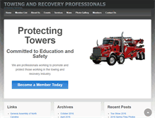 Tablet Screenshot of nctowing.org